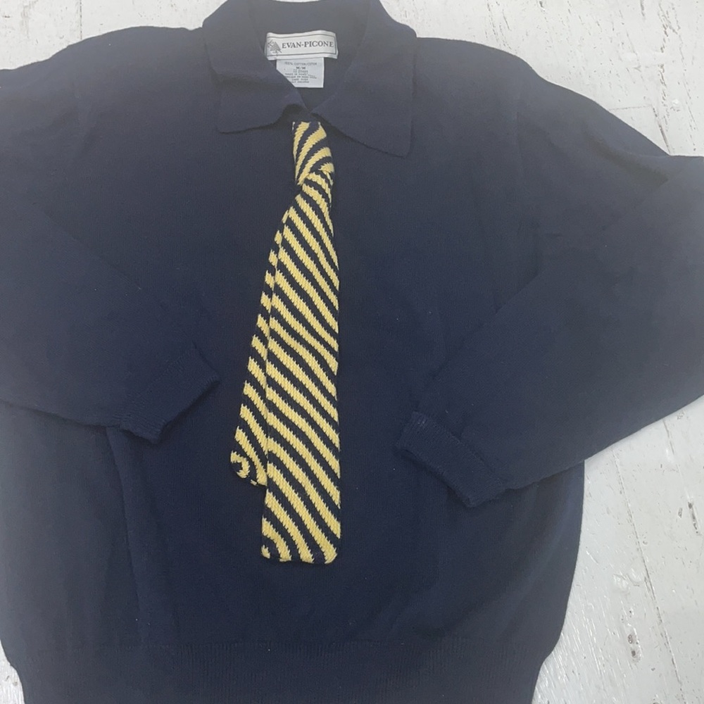 Vintage teacher/mom sweater, medium, Evan-Picone - Picture 4 of 5